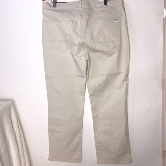 Southern Tide the Ship Jack Beige Pants Tailored Fit 36X30 - Picture 6 of 12